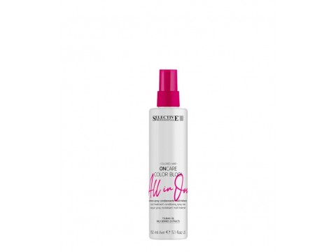 SELECTIVE ON CARE COLOR BLOCK ALL IN ONE Daugiafunkcinė purškiamoji kaukė plaukams, 150ml